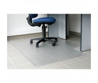 Tapis de bureau translucide